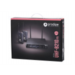 DSP-DUO-UHF-B210/F5  Беспроводная микрофонная система, петличный и головной микрофон, Prodipe