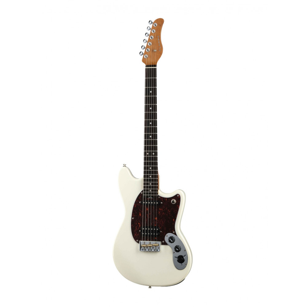 E1000-WH Experience 1000 Электрогитара со встроенным процессором эффектов, белая, Flamma
