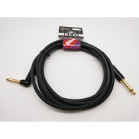 Кабель инструментальный ZZcable E19-JRS-J-0400-0, Silent, прямой/угловой, 4м
