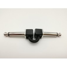 E45-JR-JR-0003-0 Патч-кабель, угловой, беспаечный корпус, 0.03м, ZZcable