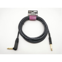 Кабель инструментальный ZZcable E58-JR-J-0900-0, 9м, прямой/угловой