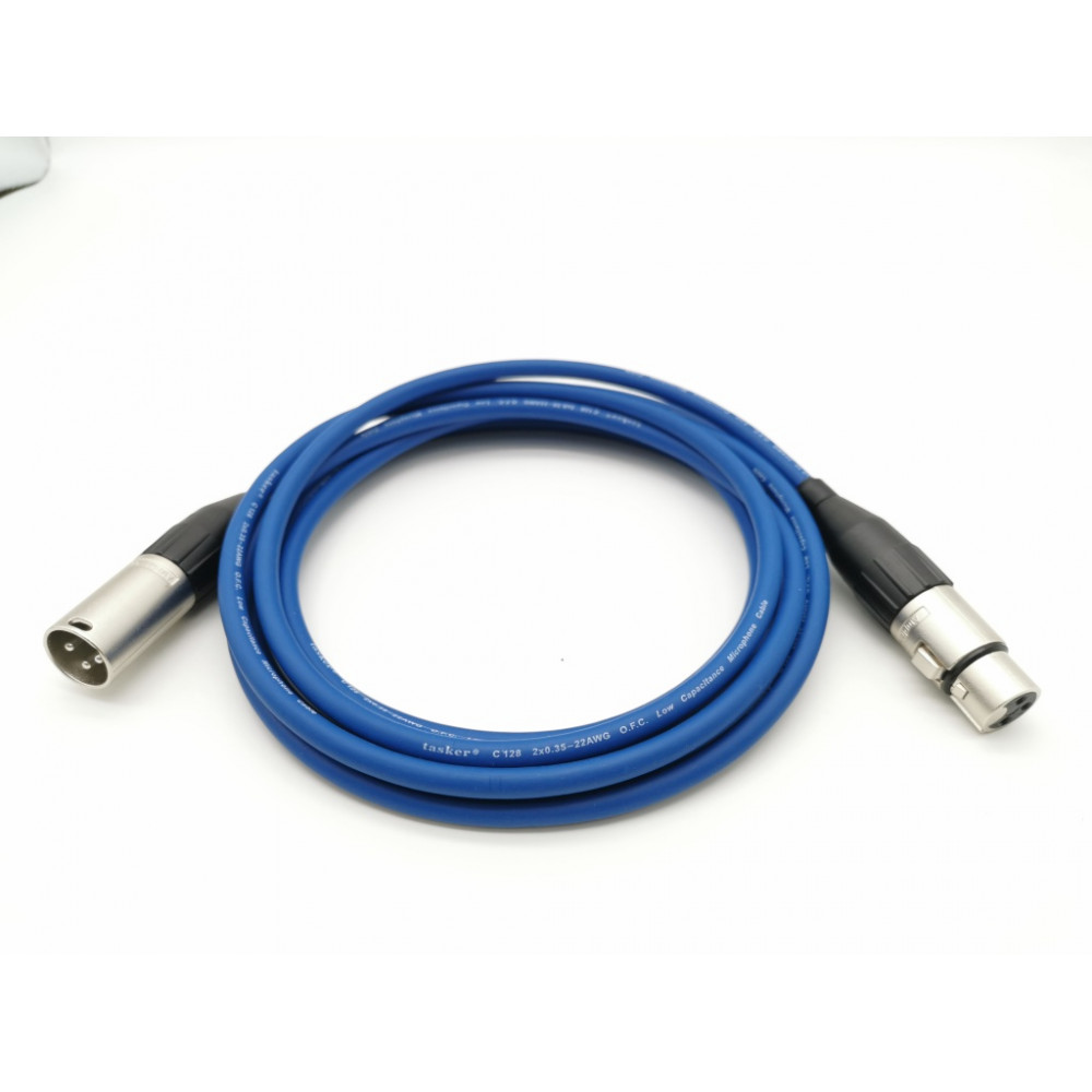 E63-XLR-M-F-0300-6 Кабель микрофонный XLR-M-F, 3м, ZZcable