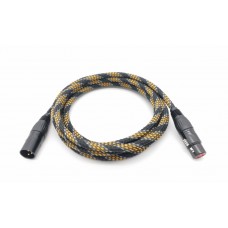 E72-XLR-M-F-0300-Z2 Кабель балансный (микрофонный) XLR-M-F, 3м, ZZcable