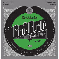 Струны для классической гитары нейлоновые D'Addario EJ29 CLASSIC, Moderate