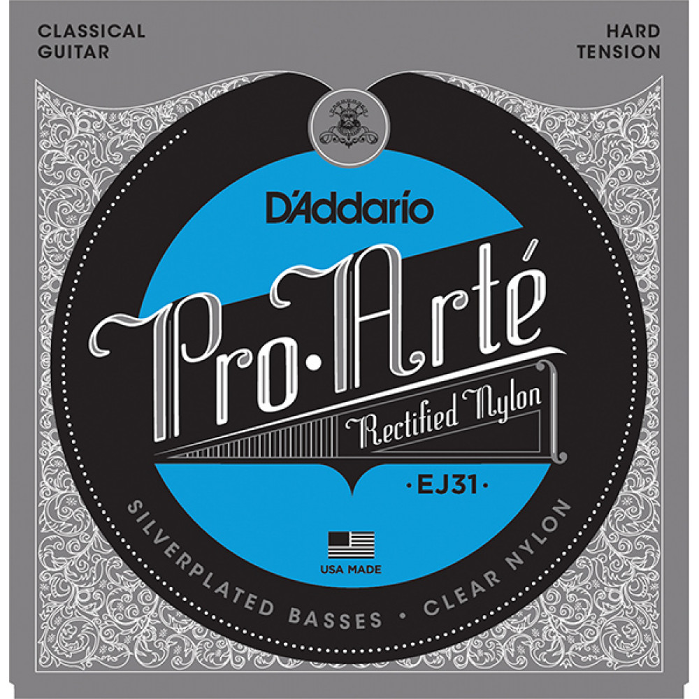 EJ31 CLASSIC Струны для классической гитары нейлоновые Hard D`Addario