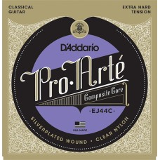 EJ44C COMPOSITE PRO ARTE Струны для классической гитары нейлоновые Extra Hard D`Addario