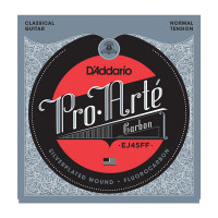 Комплект струн для классической гитары D'Addario EJ45FF Pro-Arte Carbon, нормальное натяжение