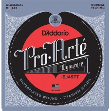 EJ45TT ProArte DynaCore Комплект струн для классической гитары, титан, норм. натяжение, D'Addario