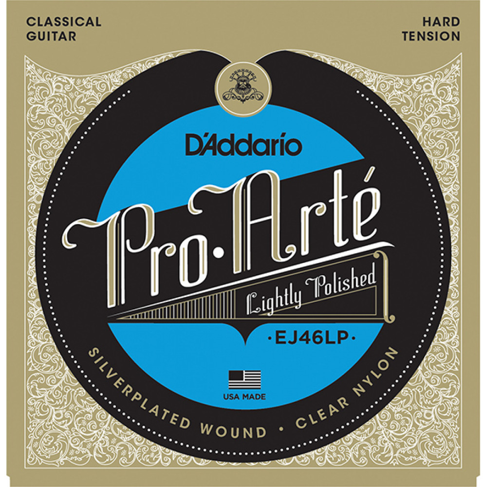 EJ46LP Pro-Arte Composite Комплект струн для классической гитары, сильное натяжение, D'Addario