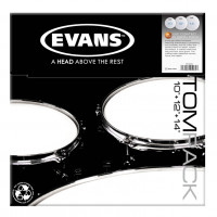 Набор пластика для том барабана Evans ETP-G2CTD-F G2 Coated Fusion, 10"/12"/14"