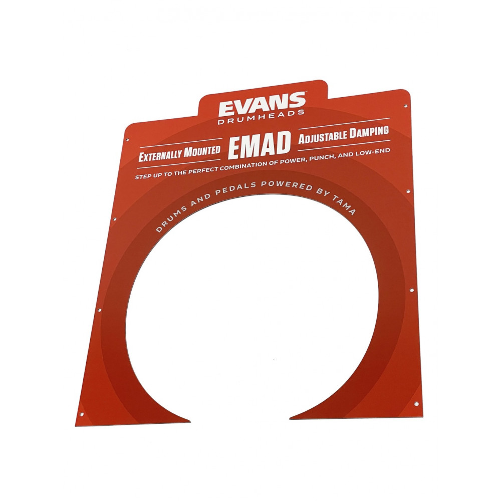 Напольный дисплей для демонстрации пластиков бас-барабана Evans EVDH-GRFX