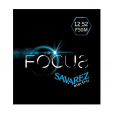 F50M Focus Комплект струн для электрогитары, сталь, 12-52, Savarez