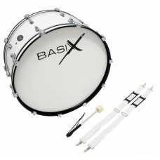 Basix Marching Bass Drum 26x10" бас-барабан маршевый 26х10 с ремнем и колотушкой