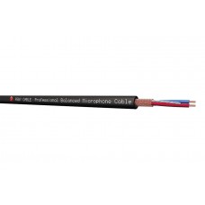 FC222BK-50 Кабель микрофонный балансный, черный, 50м, Feby Cable