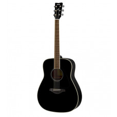 FG820-BL Гитара акустическая, черная, Yamaha