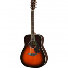 Гитара акустическая Yamaha FG830-TBS, коричневый санберст