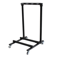 Стойка Flatsons FL-13L, для 3 гитар, на колесиках