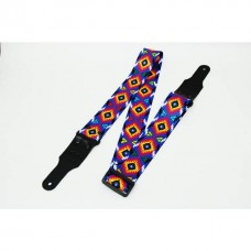 FL40177PA PolyArt Ремень для гитары, полиэстер, орнамент, Fidel