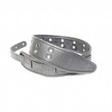 FL7000003CU Leather Custom Ремень для гитары, кожаный, черный, Fidel