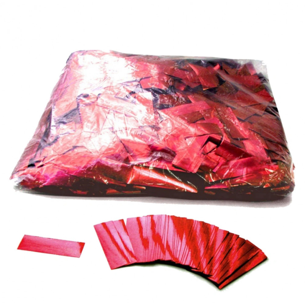 FMCR Конфетти металлизированное 17х55мм, красный, упаковка 1 кг, LFocus