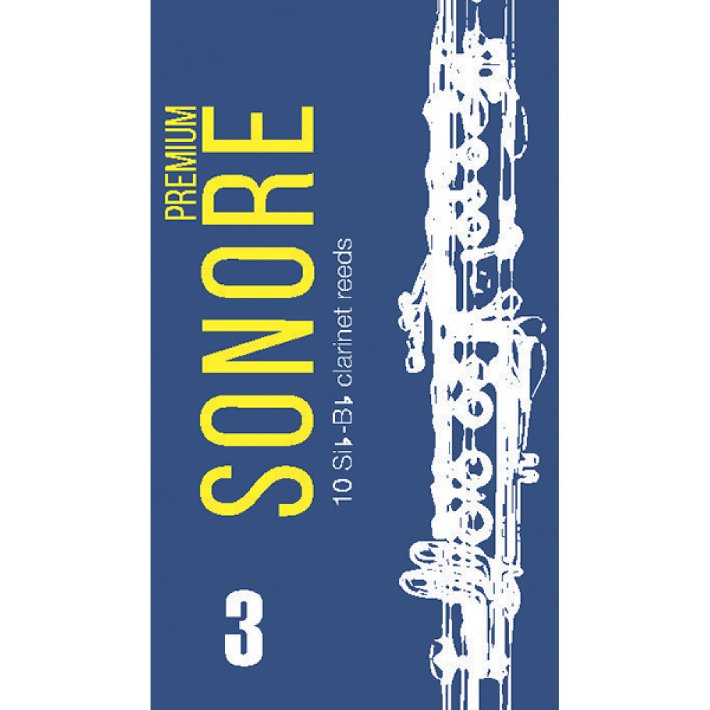FR16C004 Sonore Трости для кларнета № 3 (10шт), FedotovReeds