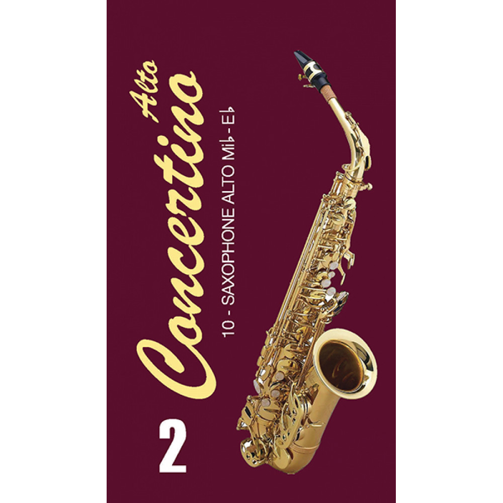 FR17SA02 Concertino Трости для саксофона альт № 2 (10шт), FedotovReeds