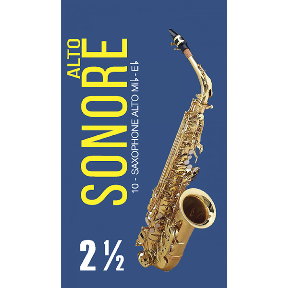 FR19SA13 Sonore Трости для саксофона альт № 2,5 (10шт), FedotovReeds