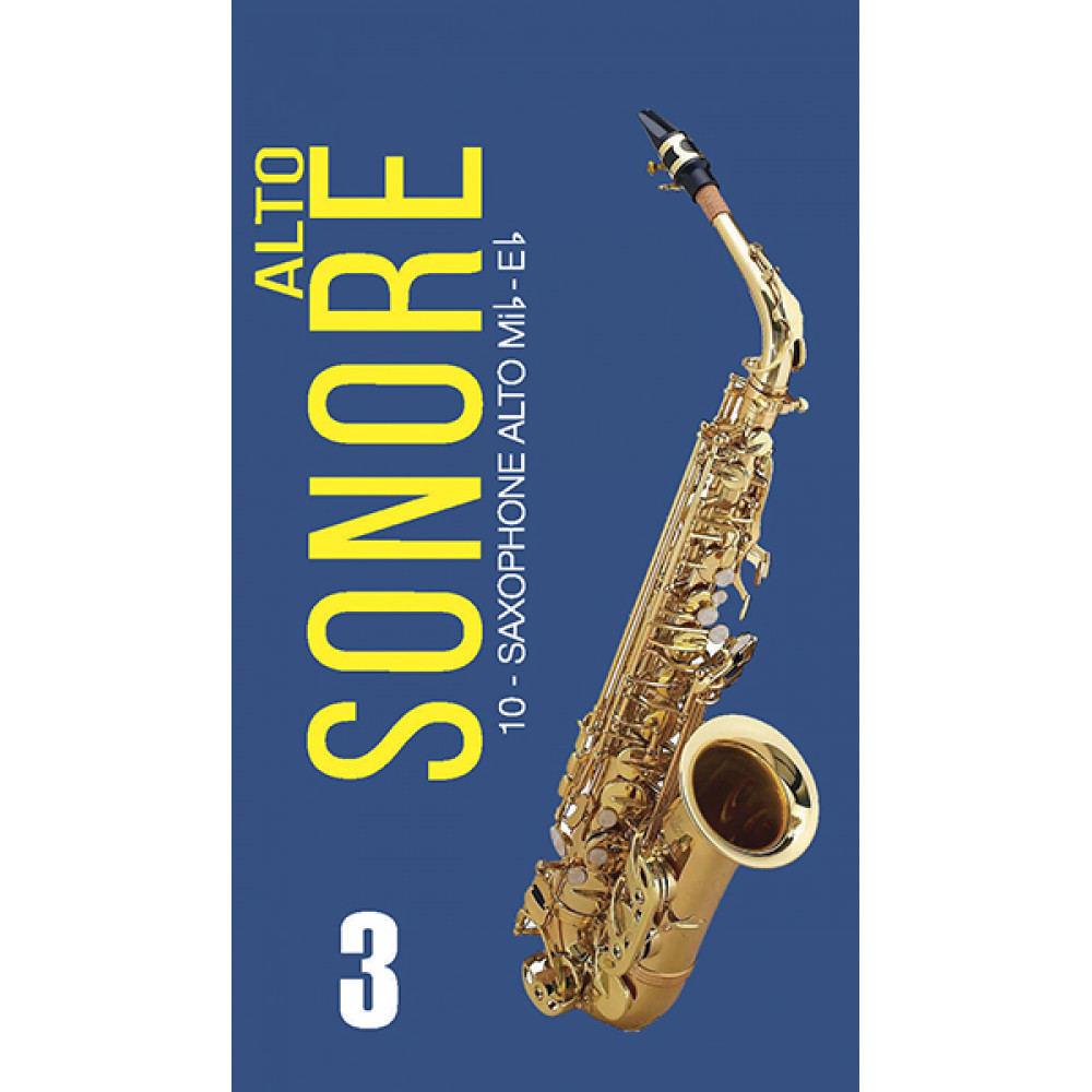 FR19SA14 Sonore Трости для саксофона альт № 3 (10шт), FedotovReeds