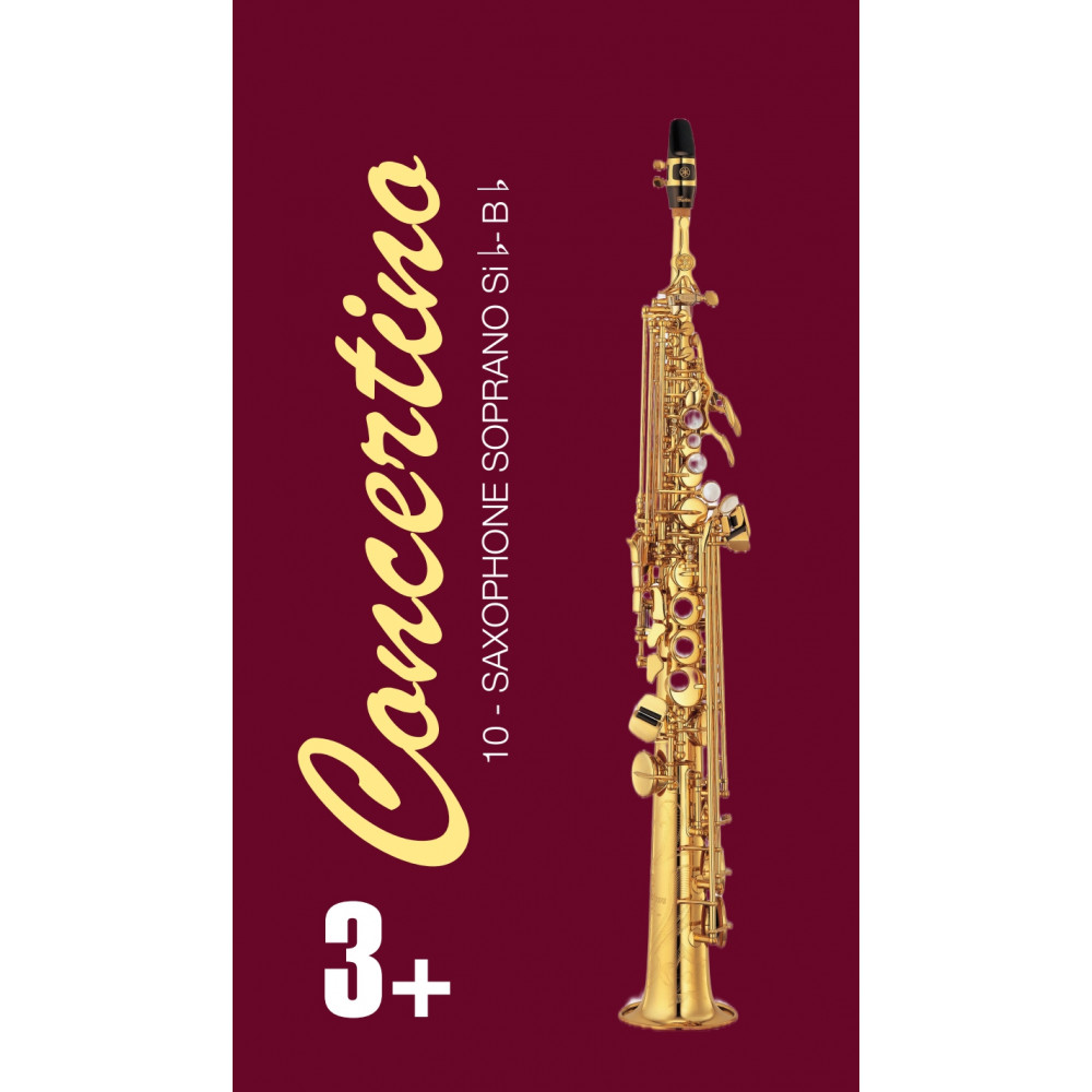 FR22SO06 Concertino Трости для саксофона сопрано No 3+ (10шт), FedotovReeds