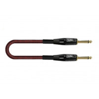 Кабель инструментальный Leem FRS-3(RD/BK), красный/черный, 3м