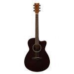 Гитара акустическая Yamaha FS400C-SMB, с вырезом, черная