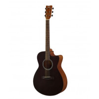 Гитара акустическая Yamaha FS400C-SMB, с вырезом, черная