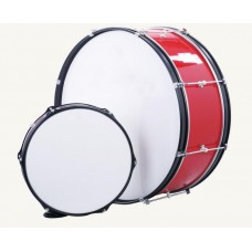 FSBM24-RED Маршевый бас-барабан 24х10", красный, Foix