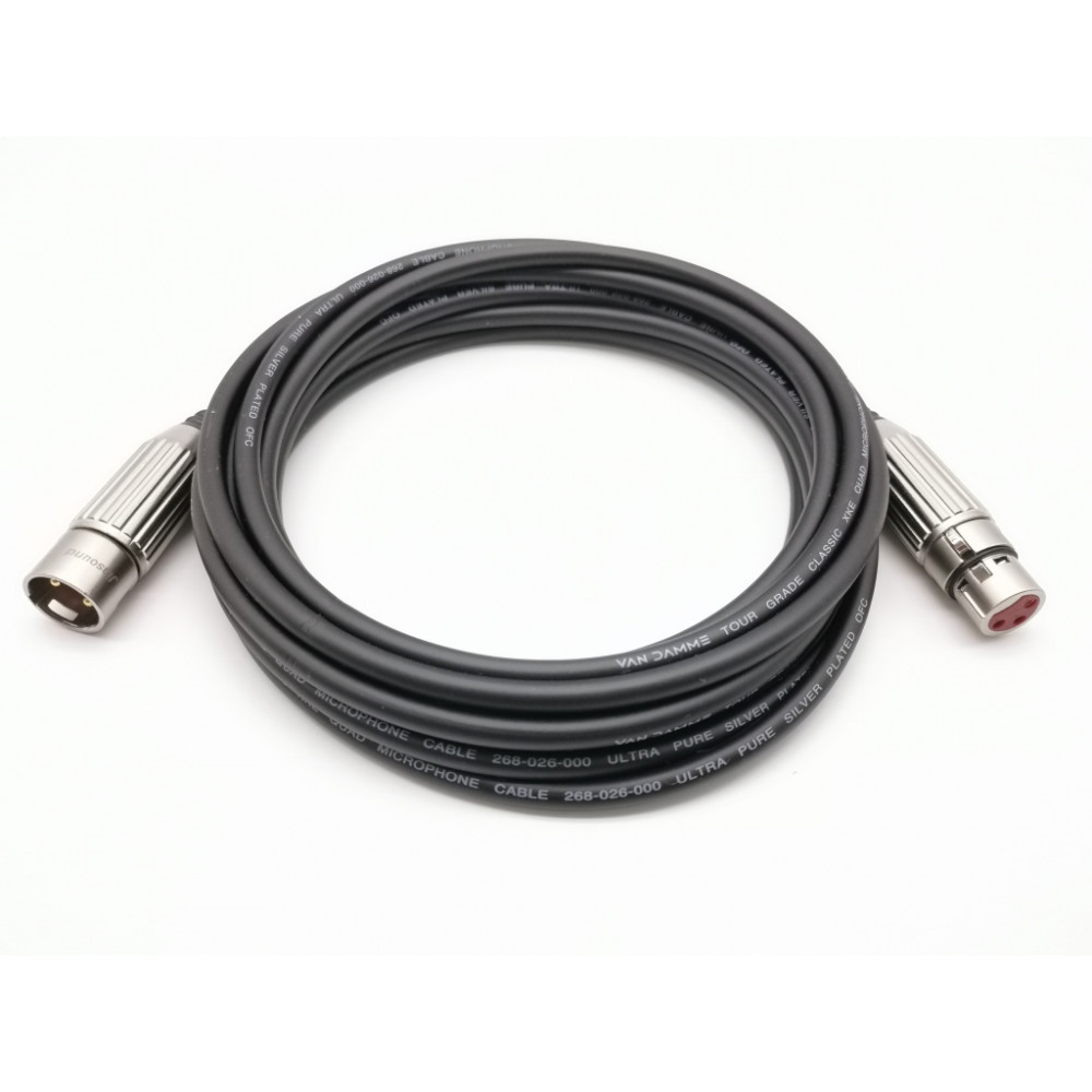 G2-XLR-M-F-0500-0 Кабель микрофонный XLR-M-F, 5м, ZZcable