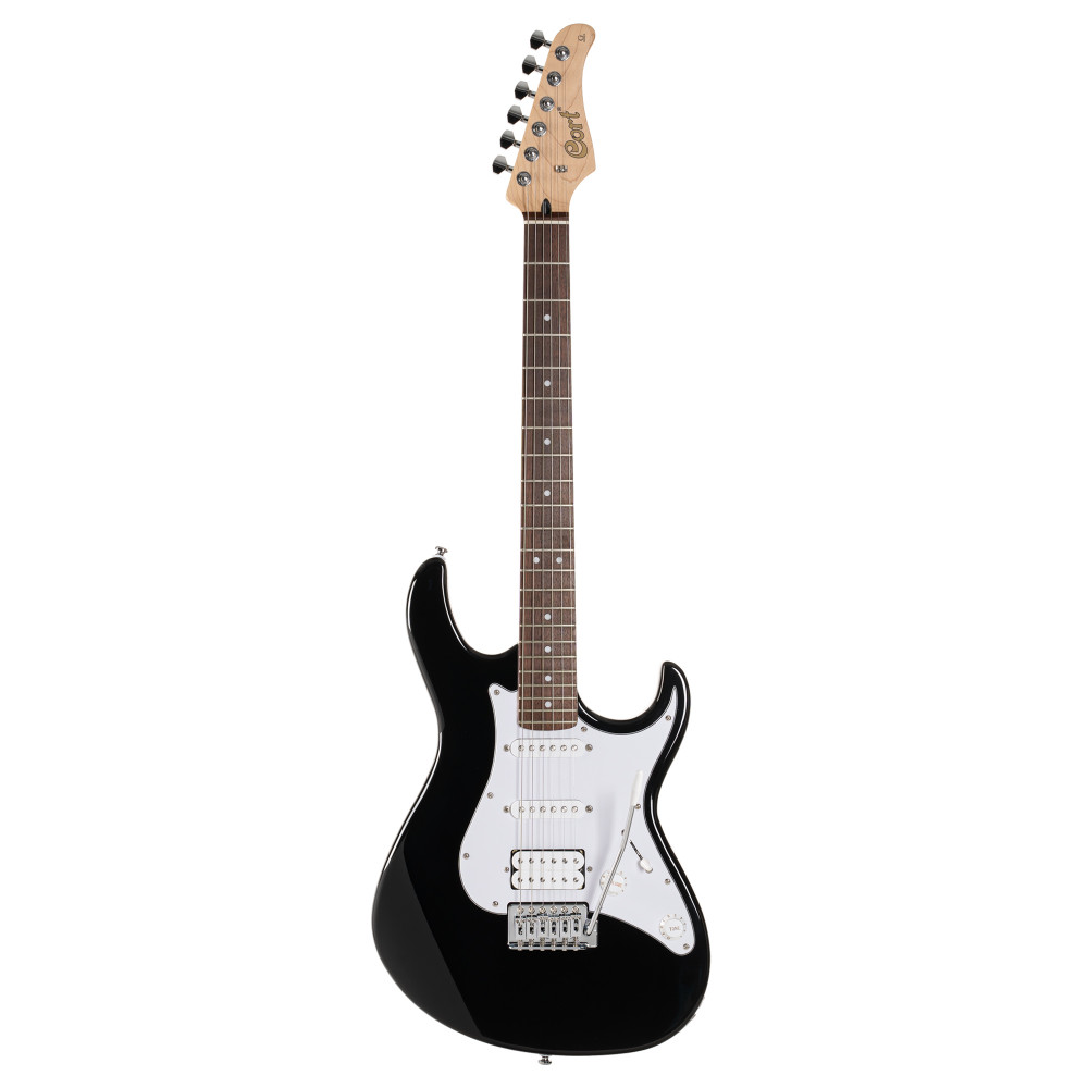 G200-BLK G Series Электрогитара, черная, Cort
