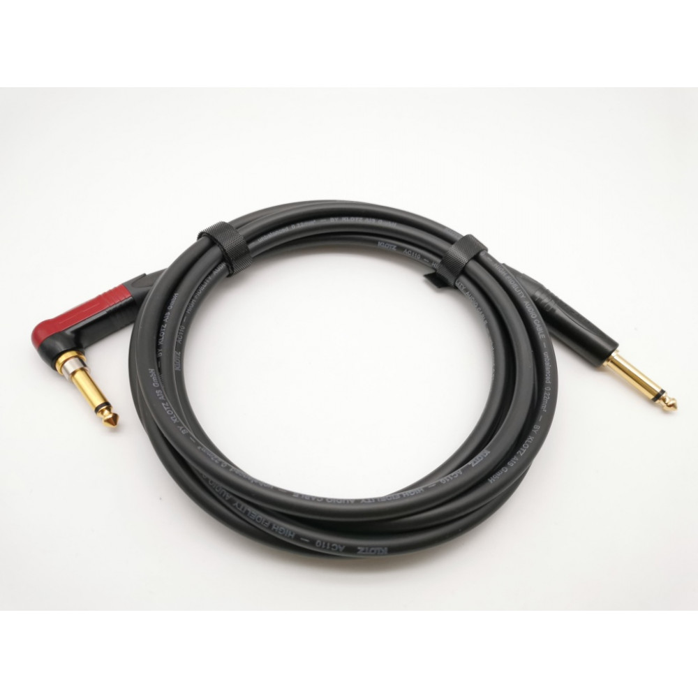G55-JRS-J-0400-0 Кабель инструментальный, угловой Silent-Jack, 4м, ZZcable