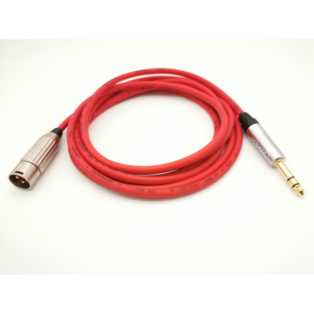 G7-XLR-M-JB-0400-2 Кабель мониторный XLR-M-JB, 4м, ZZcable