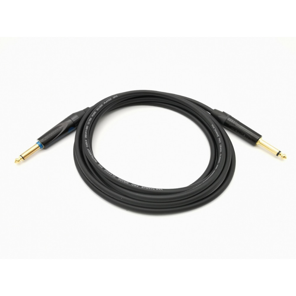 G71-JS-J-0300-0 Кабель инструментальный (гитарный) Jack-Jack Silent, 3м, ZZcable