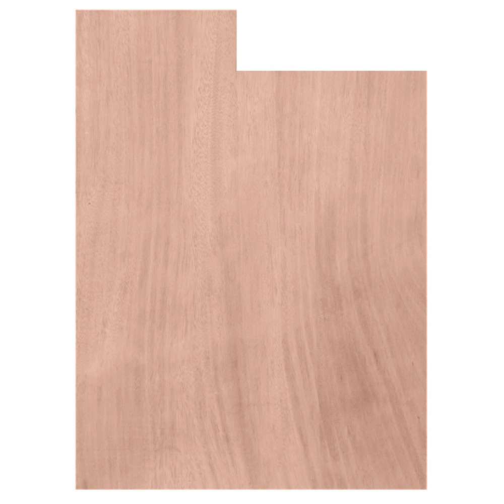 GB-Mahogany-1 Заготовка корпуса электрогитары, красное дерево, Sunsmile