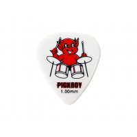 Медиаторы 50шт Pickboy GP-211-1/100 Celltex Red Devil, толщина 1.0мм