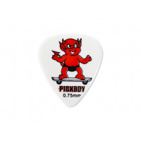 Медиаторы 50шт Pickboy GP-211-3/075 Celltex Red Devil, толщина 0.75мм