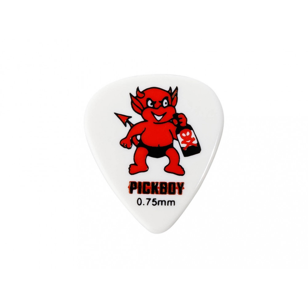 GP-211-5/075 Celltex Red Devil Медиаторы 50шт, толщина 0.75мм, Pickboy