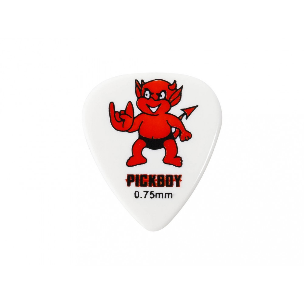 GP-211-6/075 Celltex Red Devil Медиаторы 50шт, толщина 0.75мм, Pickboy