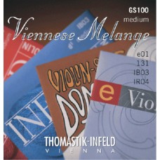 GS100 Viennese Melange Комплект струн для скрипки размером 4/4, Thomastik