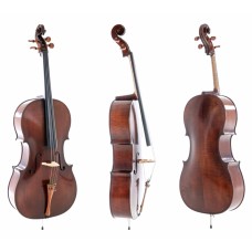 GEWA Concert Cello Rubner Dark Red 4/4 виолончель 4/4