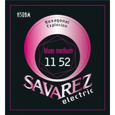 H50BM Hexagonal Explosion Комплект струн для электрогитары, никелированные, 11-52, Savarez