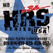 HRS-MB HRS Комплект струн для электрогитары, никелированные, 11-52, La Bella
