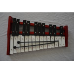 Металлофон TJW HYTL25R, 25 нот, с чехлом