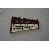 Металлофон TJW HYTL25R, 25 нот, с чехлом