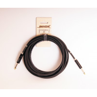 Кабель инструментальный SHNOOR IC124-JMe-B-6m, 6.35мм моно, 6м